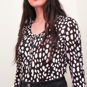 Polka Dot Blouse